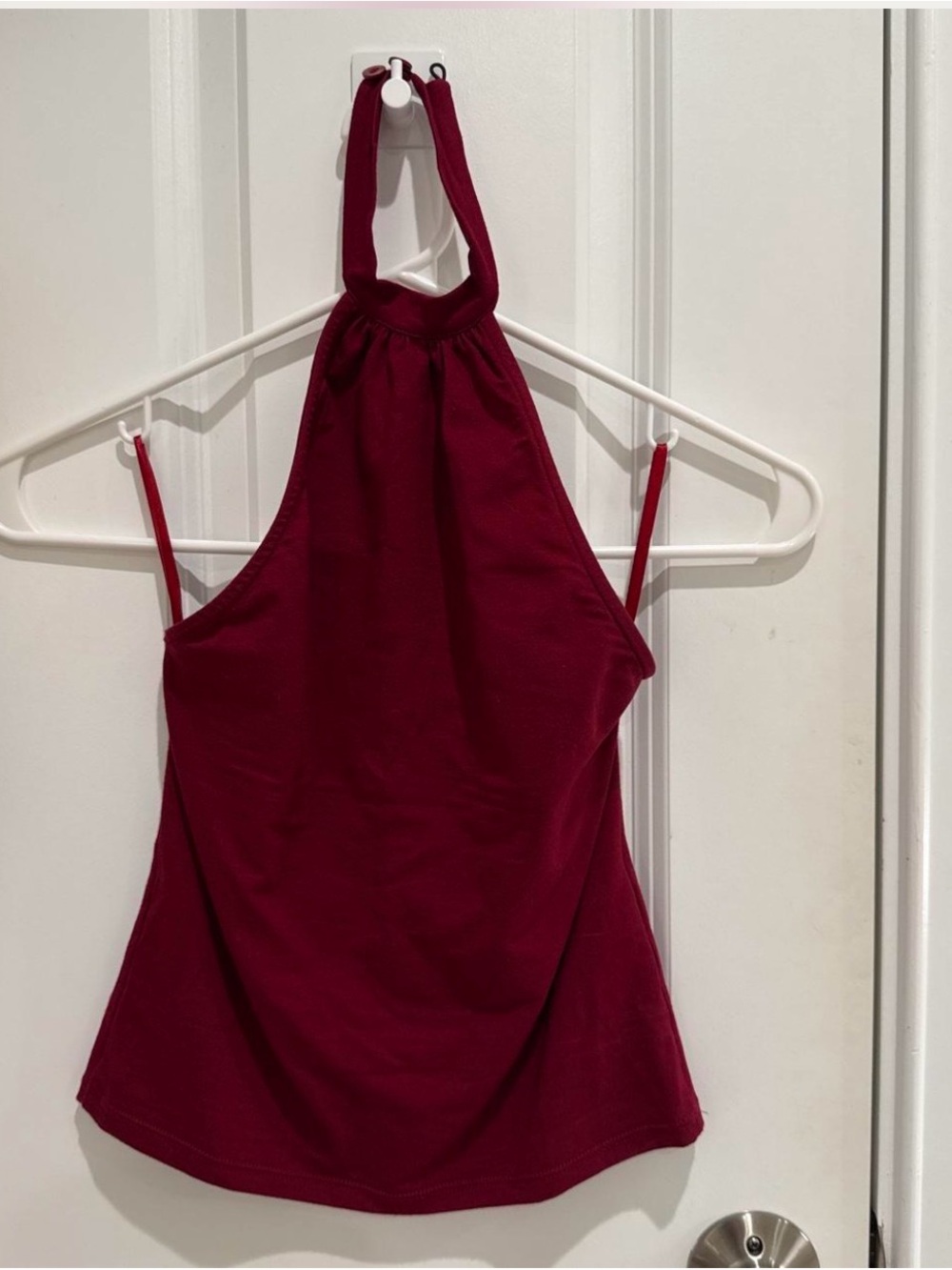 Motel Rocks Wine Halter Camisole